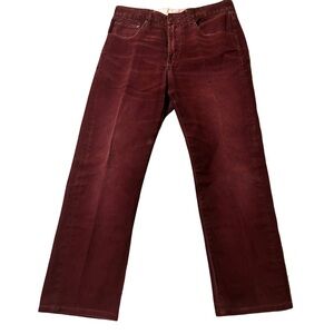 Stylish Burgundy Jeans.mj0209